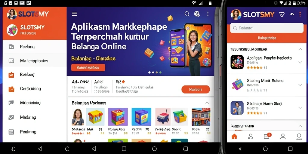 Tampilan antarmuka SLOTSMY yang mudah digunakan untuk belanja online.